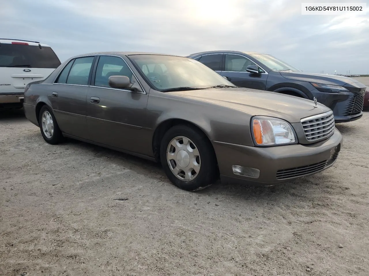 2001 Cadillac Deville VIN: 1G6KD54Y81U115002 Lot: 75906654