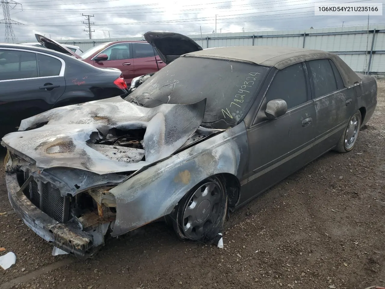 2001 Cadillac Deville VIN: 1G6KD54Y21U235166 Lot: 78249324