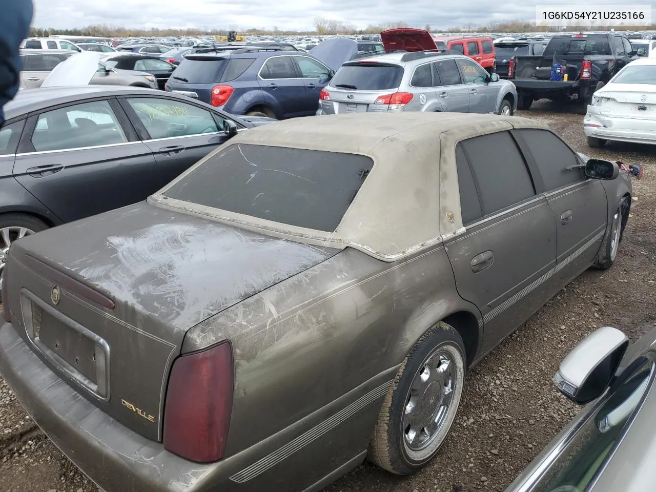 2001 Cadillac Deville VIN: 1G6KD54Y21U235166 Lot: 78249324