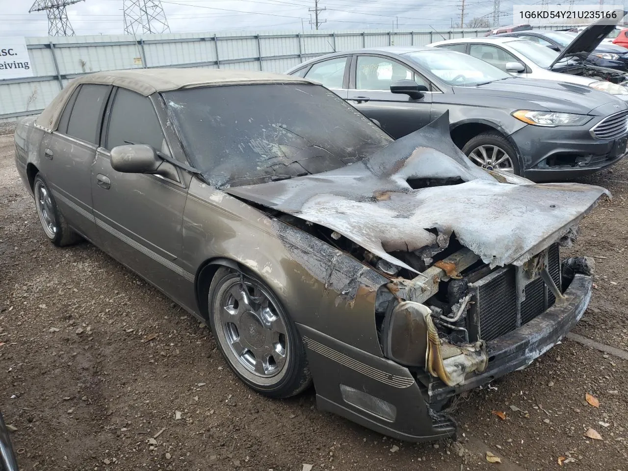 2001 Cadillac Deville VIN: 1G6KD54Y21U235166 Lot: 78249324