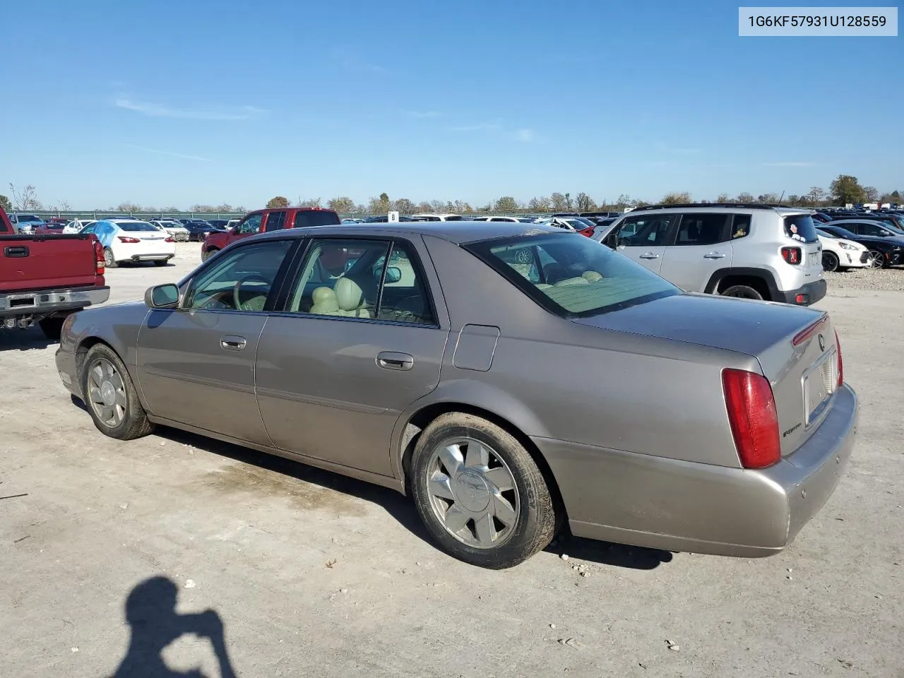 2001 Cadillac Deville Dts VIN: 1G6KF57931U128559 Lot: 80385084