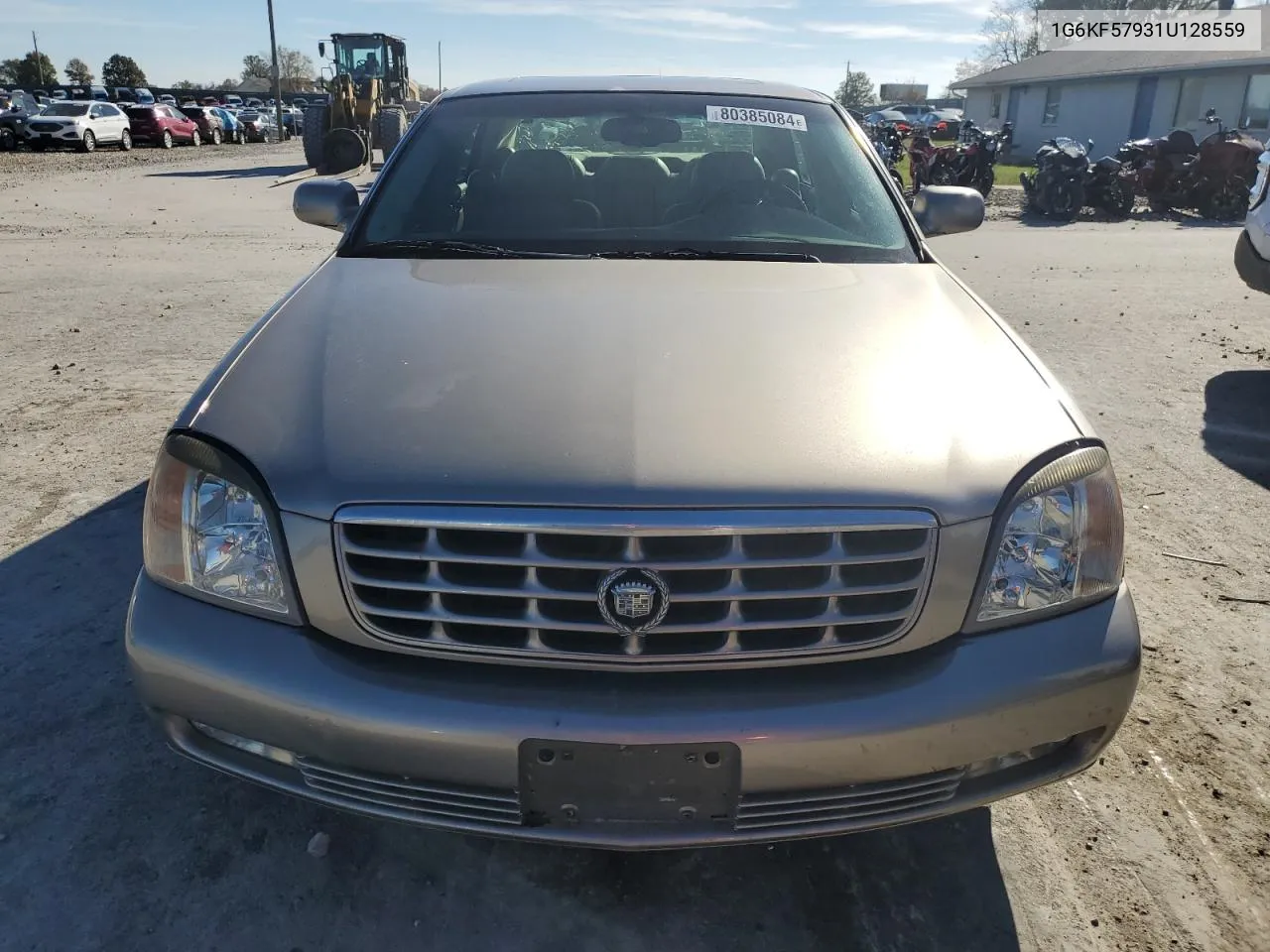 2001 Cadillac Deville Dts VIN: 1G6KF57931U128559 Lot: 80385084