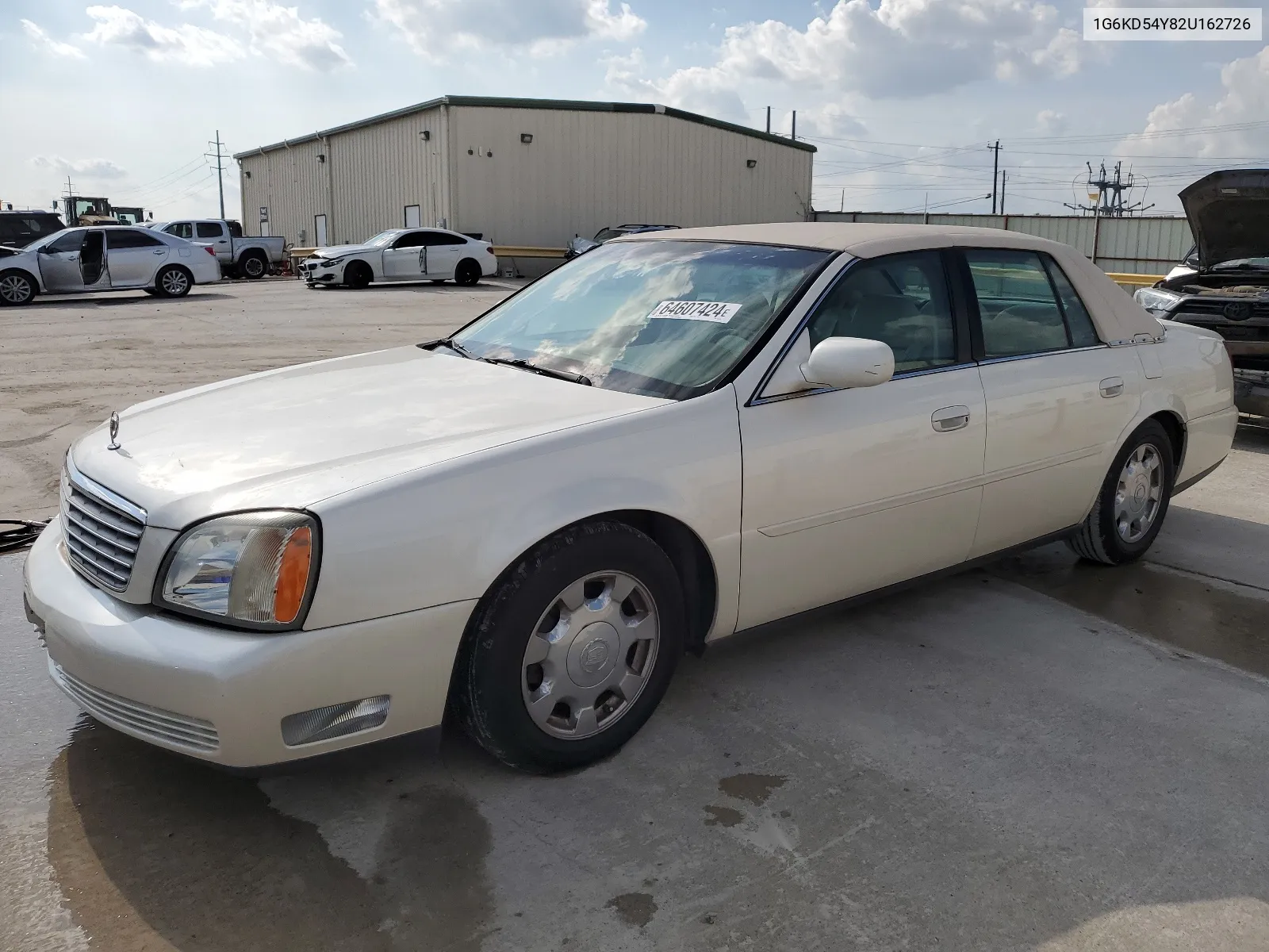 2002 Cadillac Deville VIN: 1G6KD54Y82U162726 Lot: 64607424