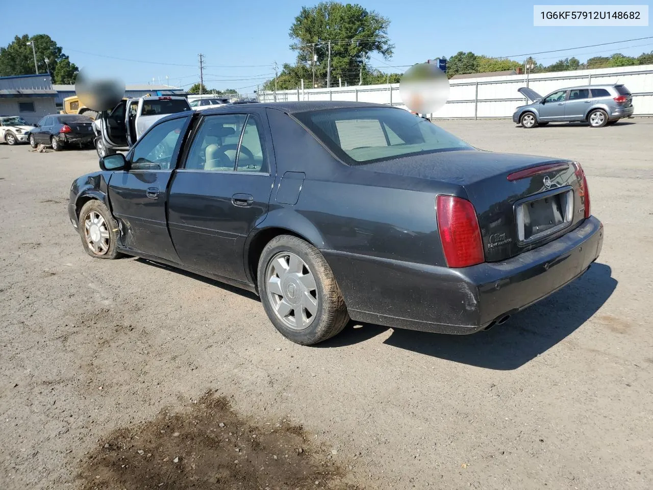 2002 Cadillac Deville Dts VIN: 1G6KF57912U148682 Lot: 73563664