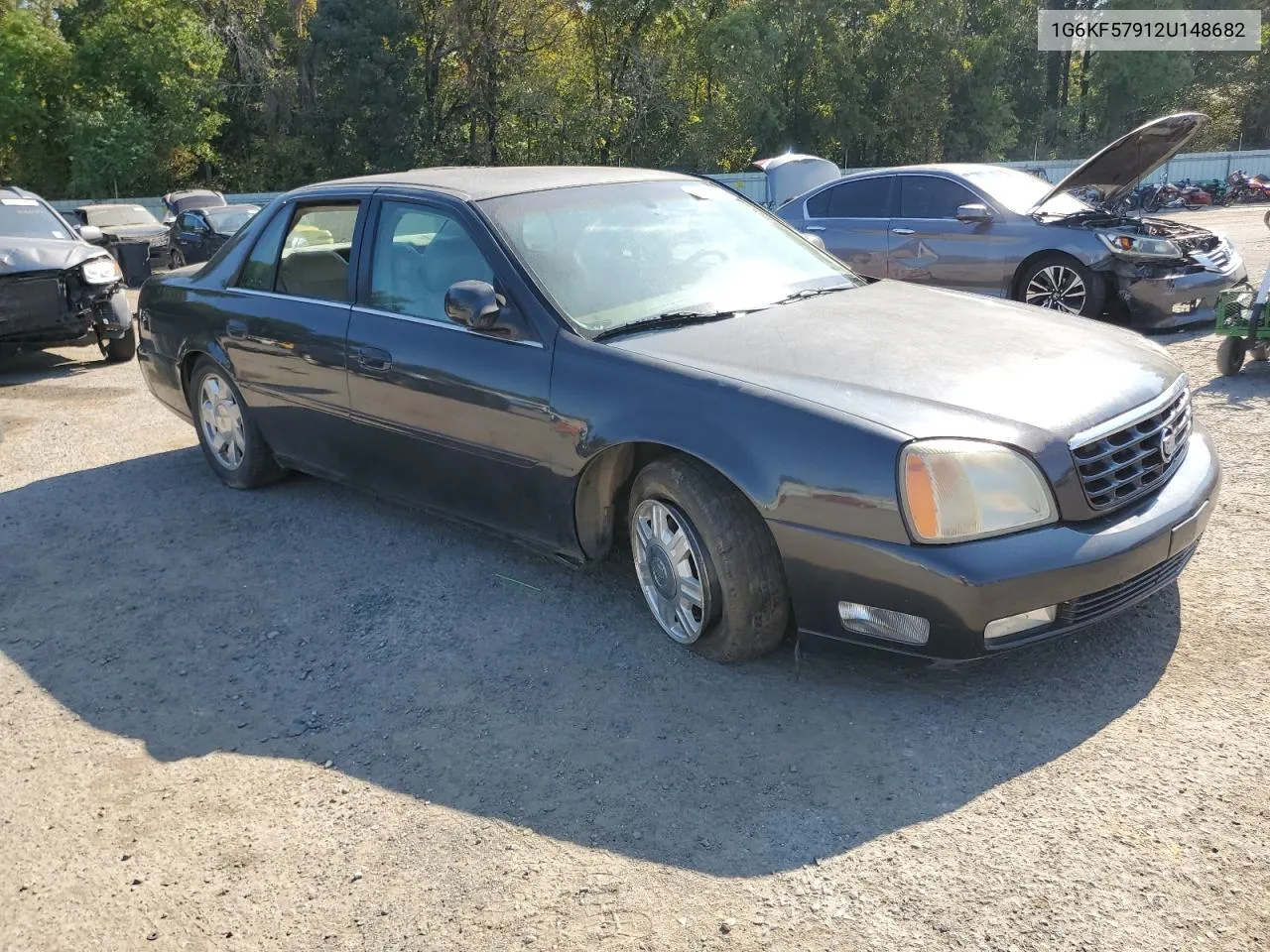 2002 Cadillac Deville Dts VIN: 1G6KF57912U148682 Lot: 73563664