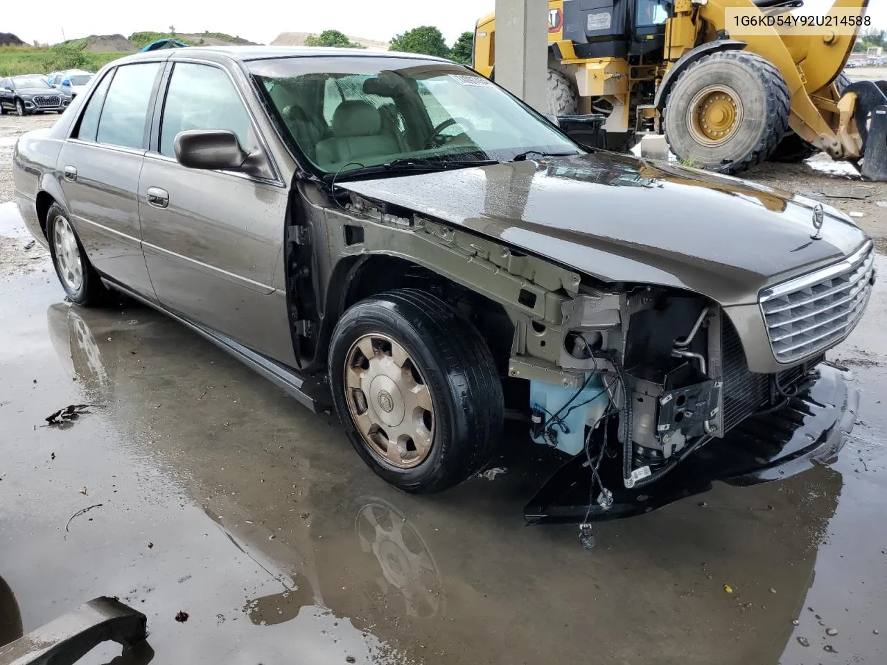 2002 Cadillac Deville VIN: 1G6KD54Y92U214588 Lot: 74097454