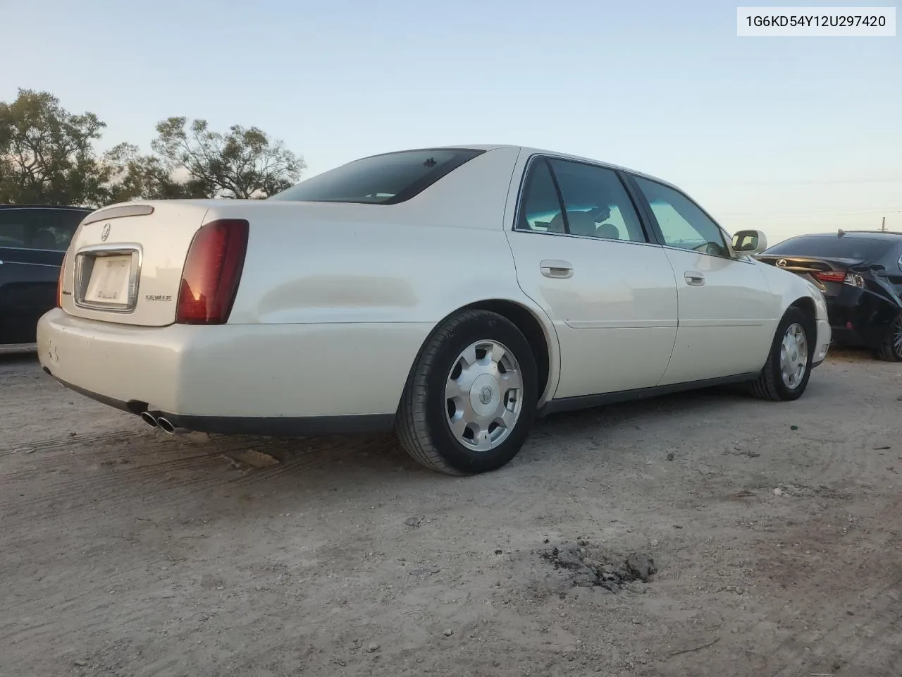 2002 Cadillac Deville VIN: 1G6KD54Y12U297420 Lot: 77455084