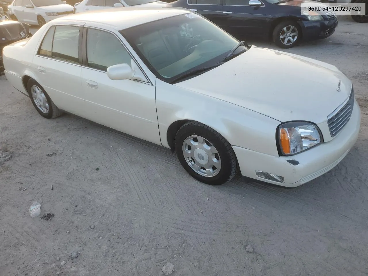 2002 Cadillac Deville VIN: 1G6KD54Y12U297420 Lot: 77455084