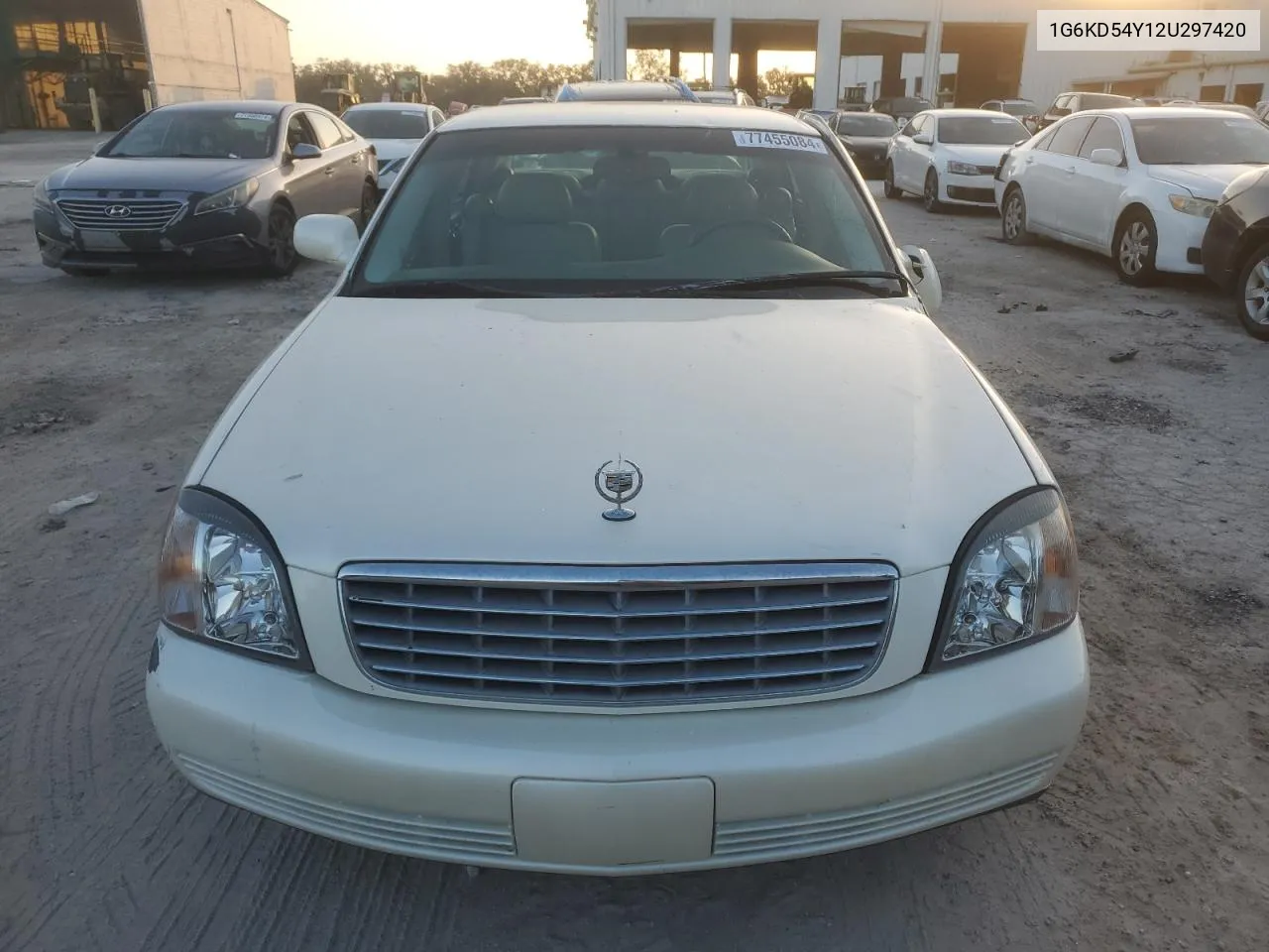 2002 Cadillac Deville VIN: 1G6KD54Y12U297420 Lot: 77455084