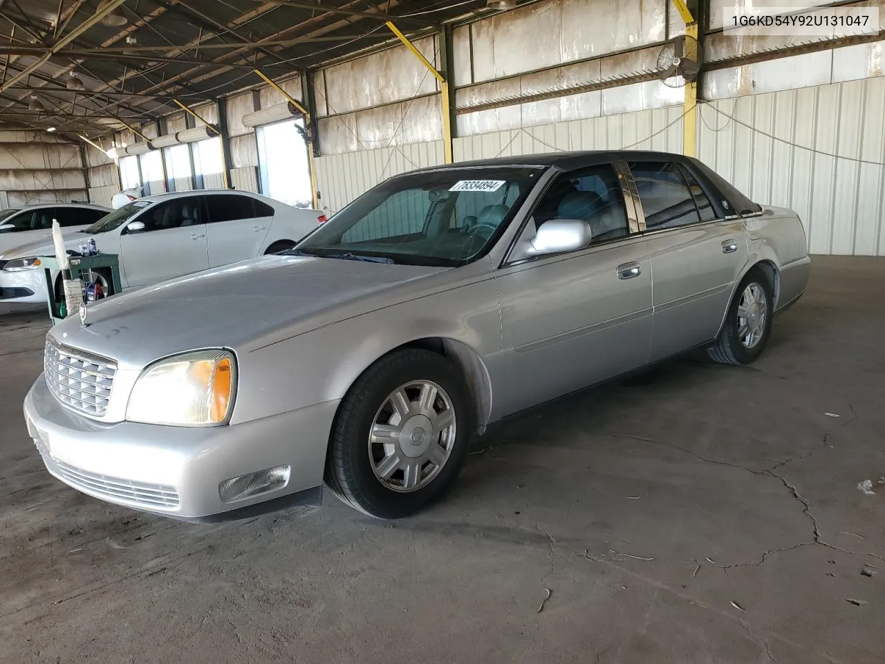 2002 Cadillac Deville VIN: 1G6KD54Y92U131047 Lot: 78334894