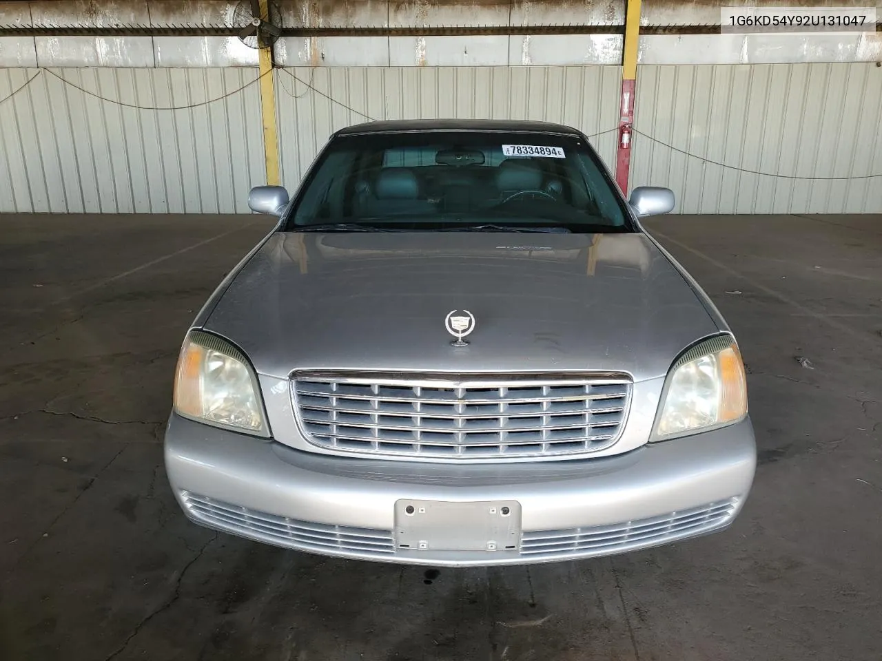 2002 Cadillac Deville VIN: 1G6KD54Y92U131047 Lot: 78334894