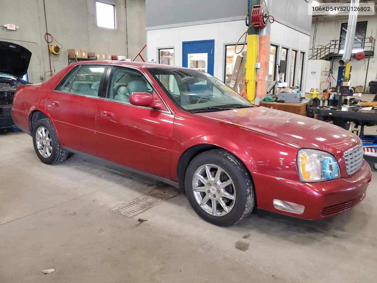 2002 Cadillac Deville VIN: 1G6KD54Y52U126802 Lot: 79392544