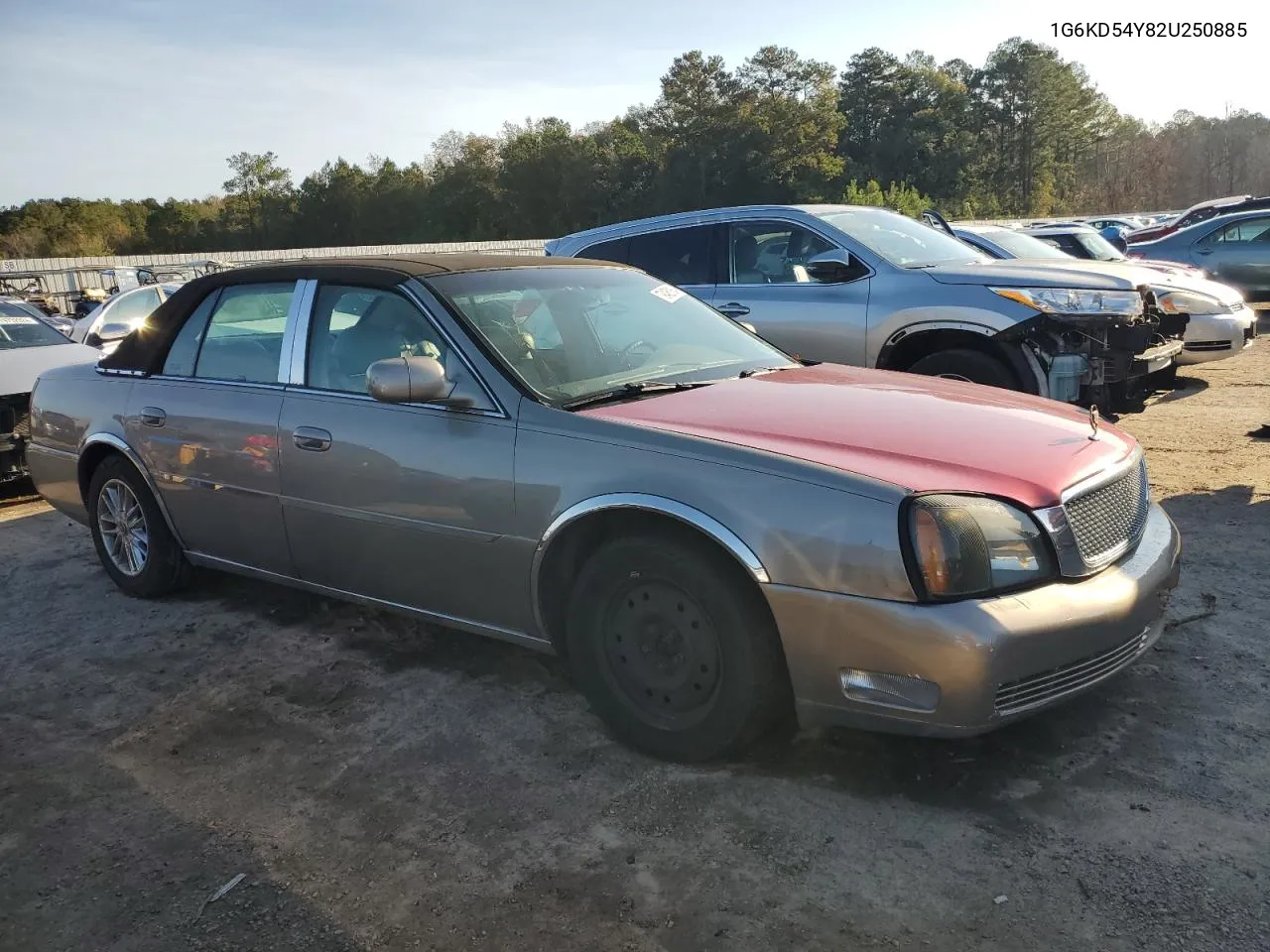 2002 Cadillac Deville VIN: 1G6KD54Y82U250885 Lot: 79485164