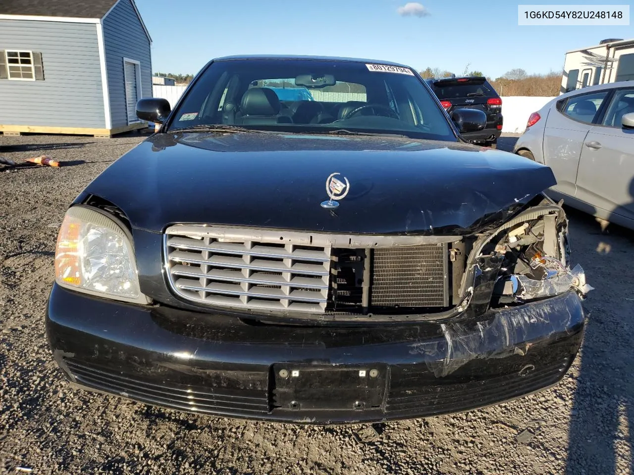 2002 Cadillac Deville VIN: 1G6KD54Y82U248148 Lot: 81075084