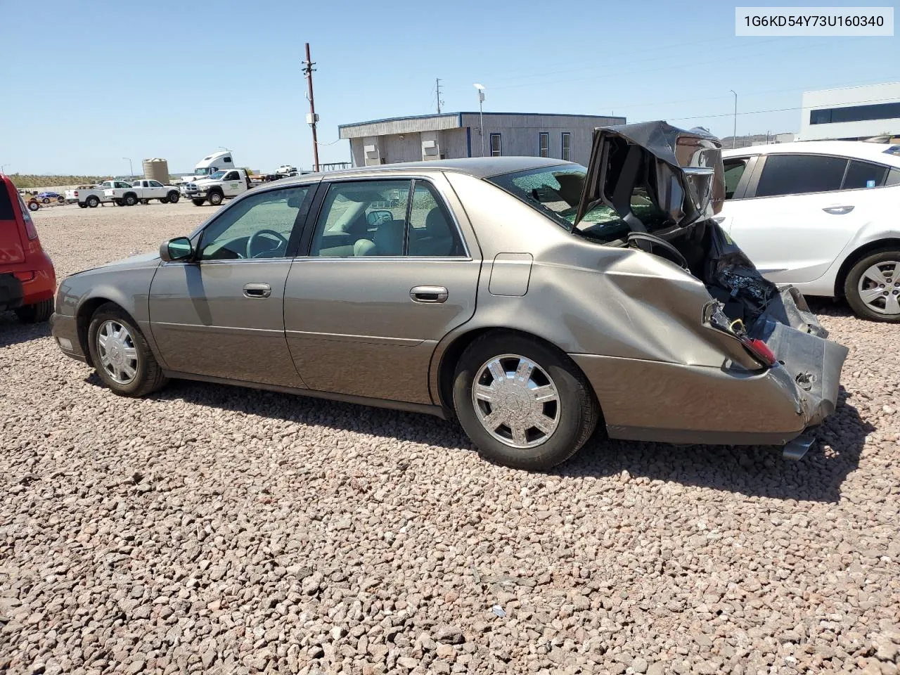 2003 Cadillac Deville VIN: 1G6KD54Y73U160340 Lot: 53532024