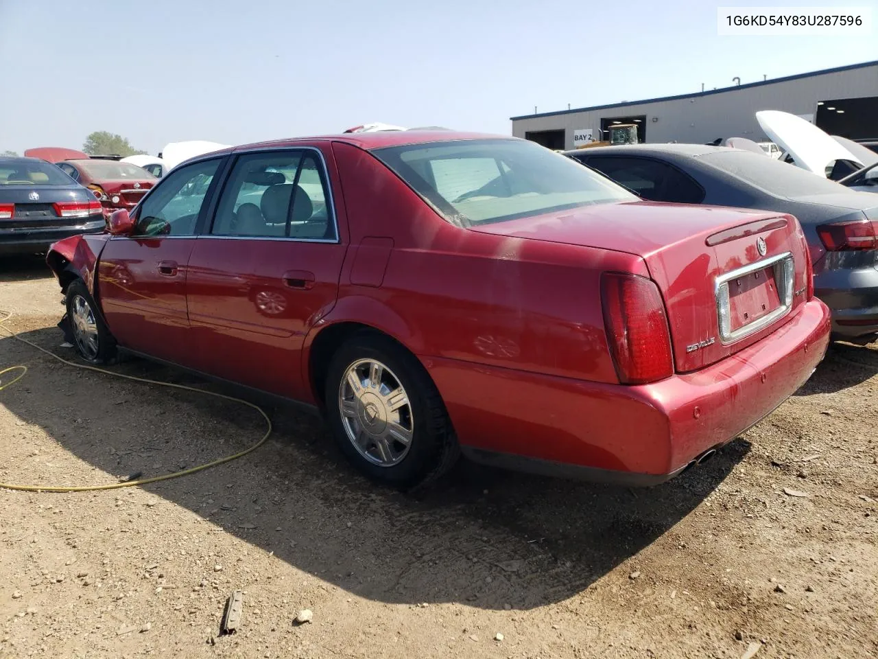 2003 Cadillac Deville VIN: 1G6KD54Y83U287596 Lot: 68251634