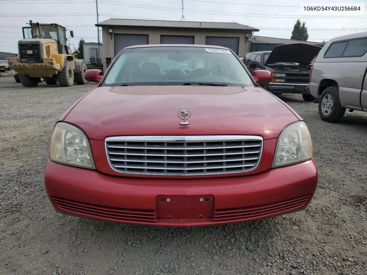 2003 Cadillac Deville VIN: 1G6KD54Y43U256684 Lot: 70697454