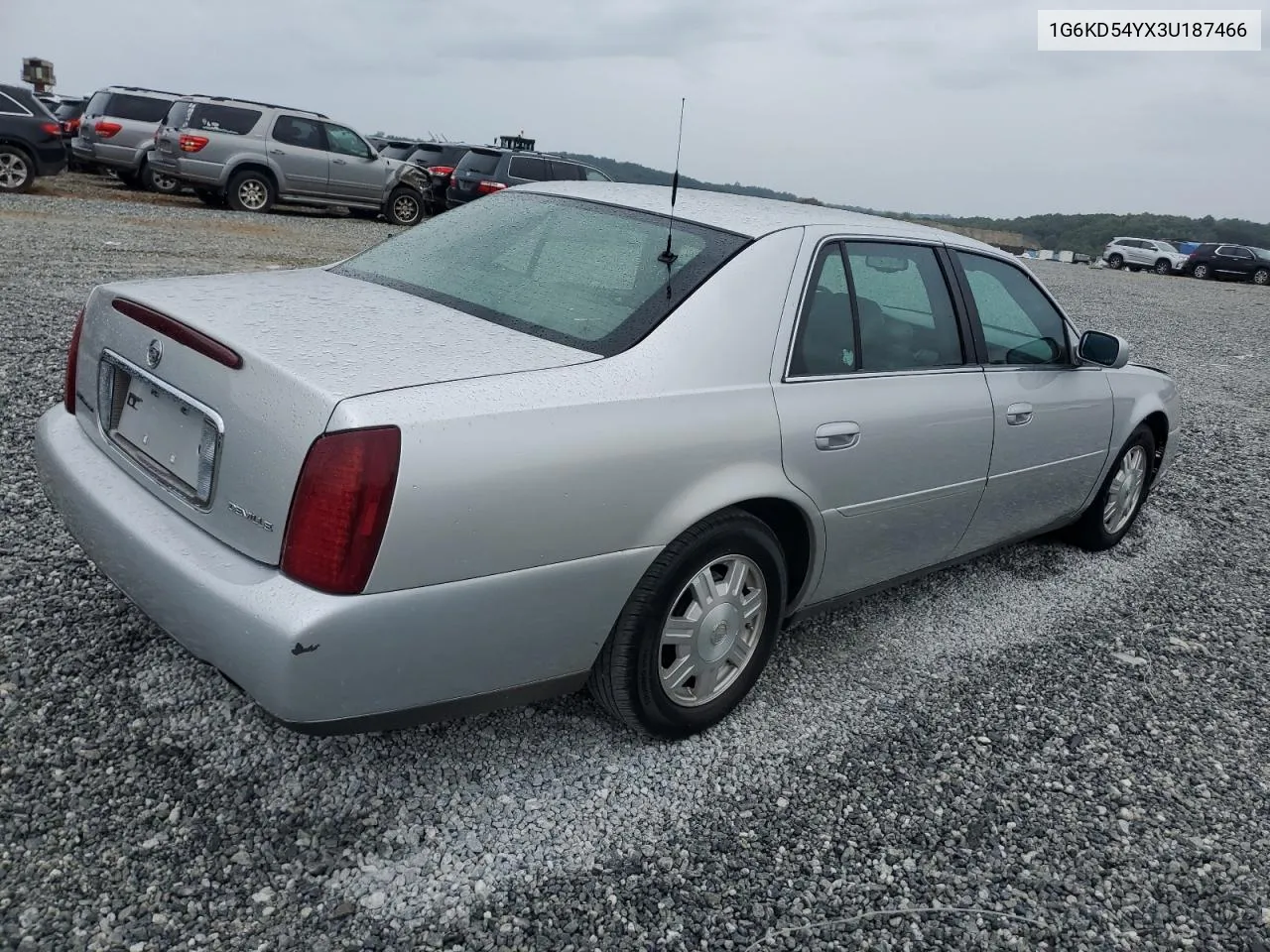 2003 Cadillac Deville VIN: 1G6KD54YX3U187466 Lot: 71501894