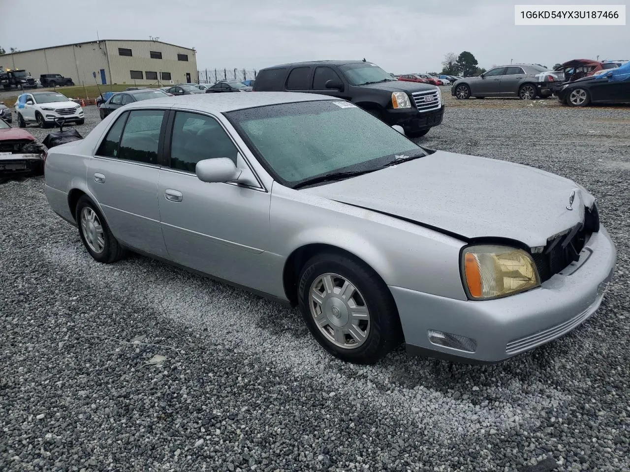 2003 Cadillac Deville VIN: 1G6KD54YX3U187466 Lot: 71501894