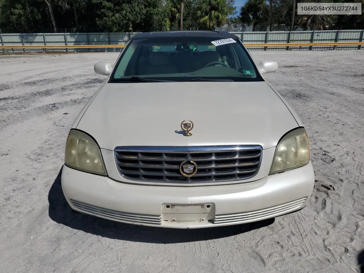 2003 Cadillac Deville VIN: 1G6KD54YX3U272744 Lot: 72781034