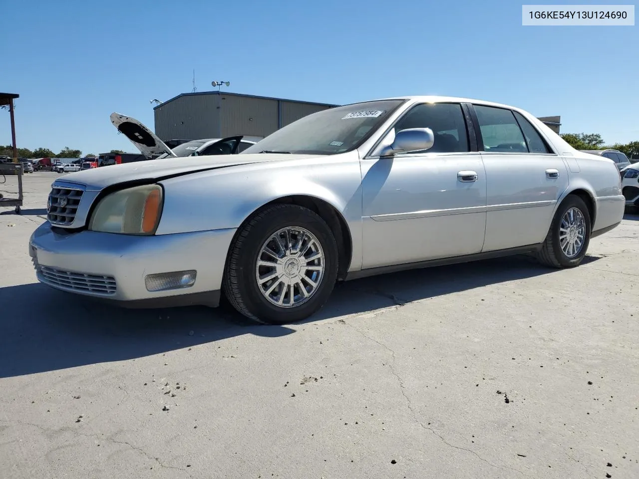 2003 Cadillac Deville Dhs VIN: 1G6KE54Y13U124690 Lot: 73757984