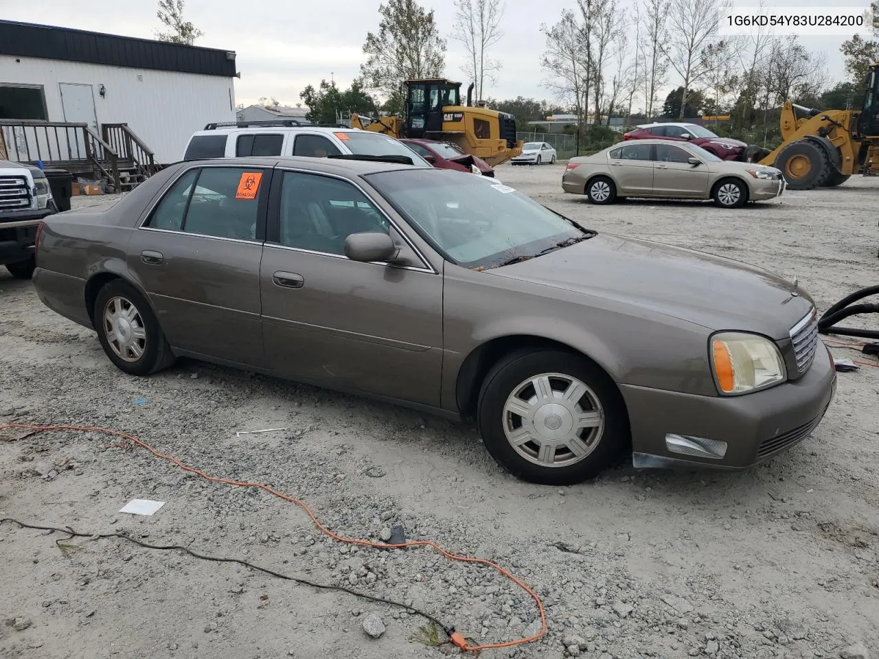 2003 Cadillac Deville VIN: 1G6KD54Y83U284200 Lot: 75162214