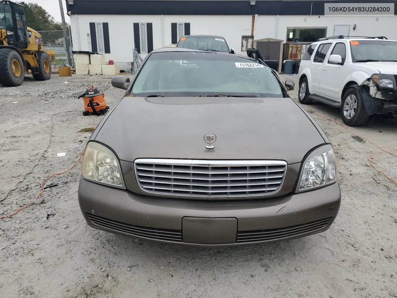 2003 Cadillac Deville VIN: 1G6KD54Y83U284200 Lot: 75162214