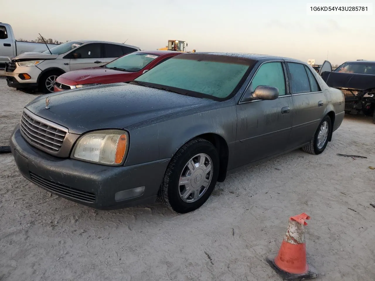 2003 Cadillac Deville VIN: 1G6KD54Y43U285781 Lot: 77564254