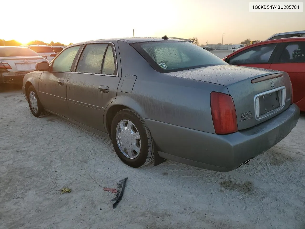 2003 Cadillac Deville VIN: 1G6KD54Y43U285781 Lot: 77564254