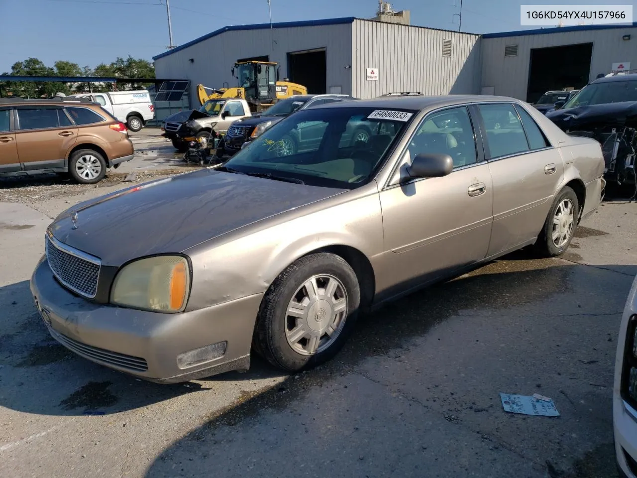 2004 Cadillac Deville VIN: 1G6KD54YX4U157966 Lot: 61316984