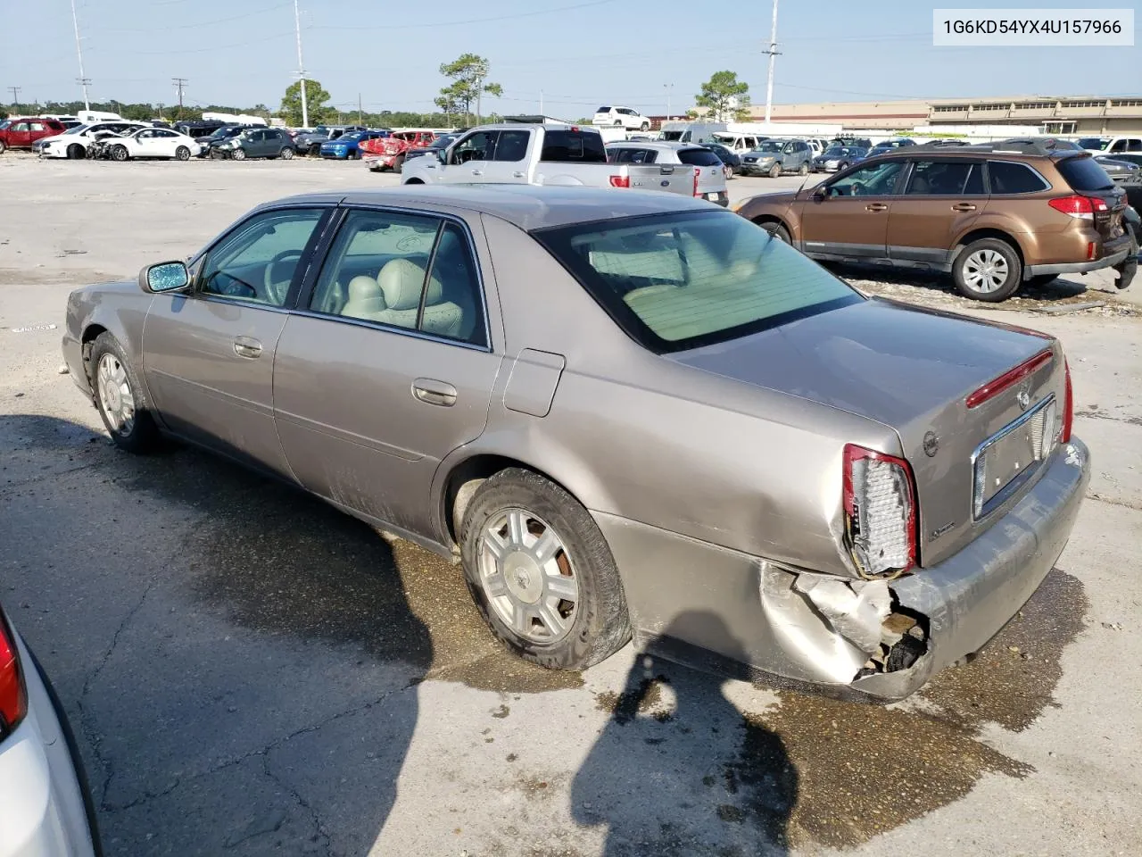 2004 Cadillac Deville VIN: 1G6KD54YX4U157966 Lot: 61316984