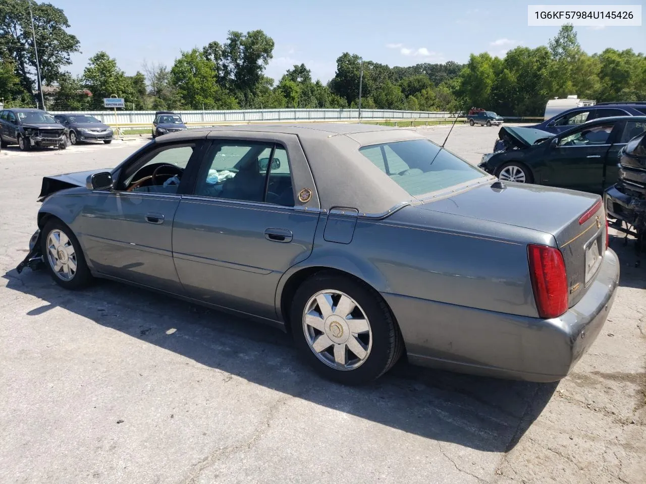 2004 Cadillac Deville Dts VIN: 1G6KF57984U145426 Lot: 65418824