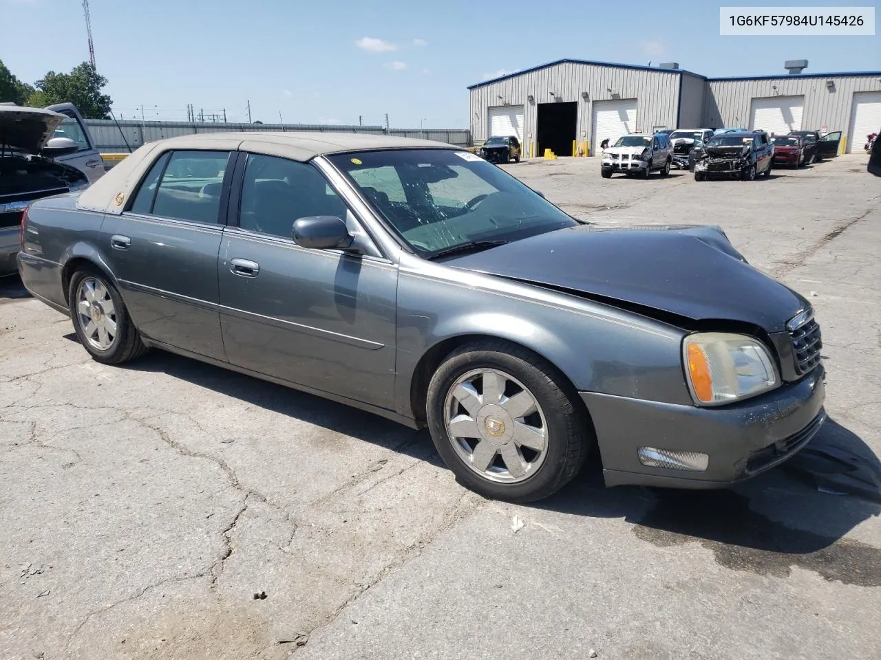 2004 Cadillac Deville Dts VIN: 1G6KF57984U145426 Lot: 65418824