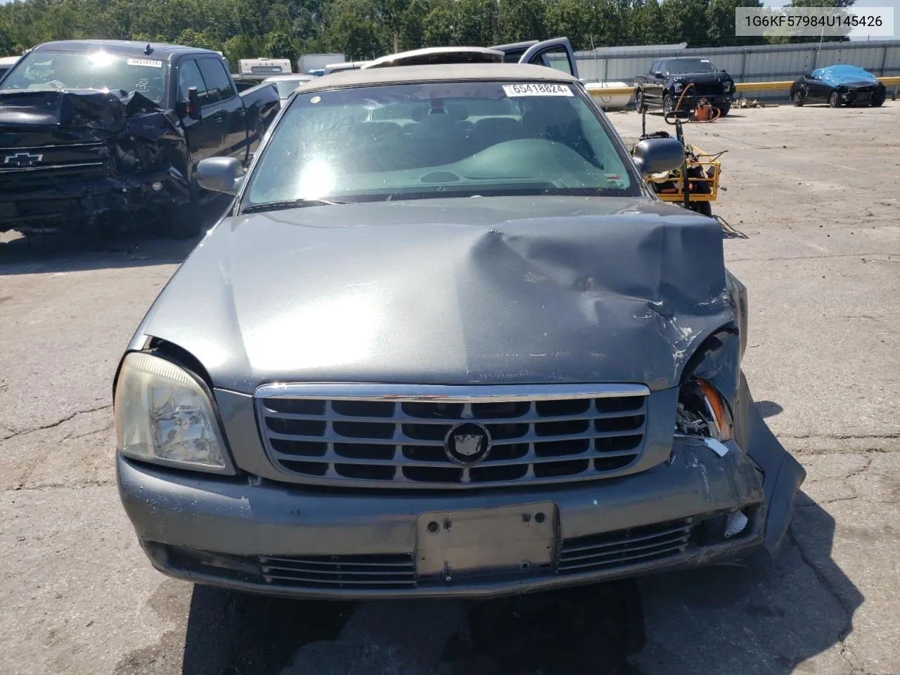 2004 Cadillac Deville Dts VIN: 1G6KF57984U145426 Lot: 65418824