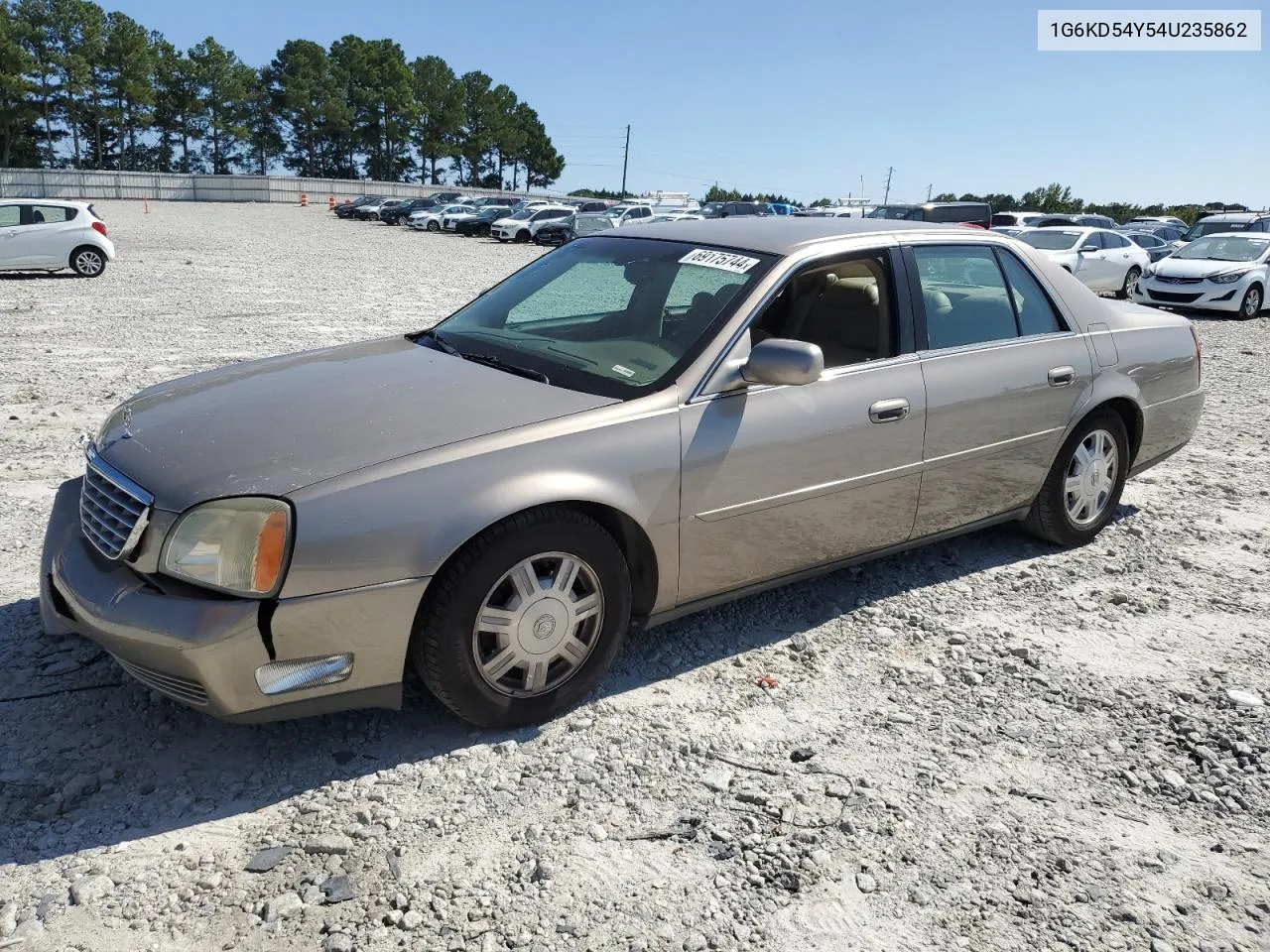 2004 Cadillac Deville VIN: 1G6KD54Y54U235862 Lot: 69175744