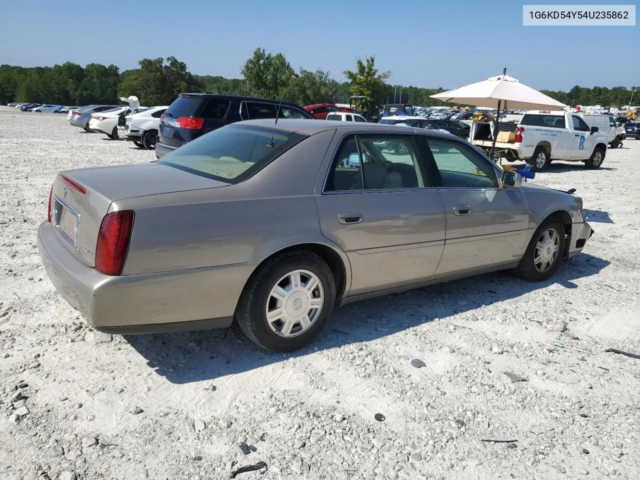 2004 Cadillac Deville VIN: 1G6KD54Y54U235862 Lot: 69175744