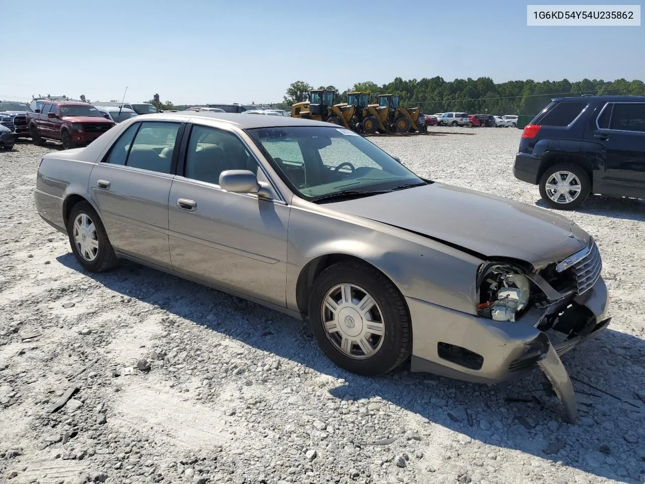 2004 Cadillac Deville VIN: 1G6KD54Y54U235862 Lot: 69175744