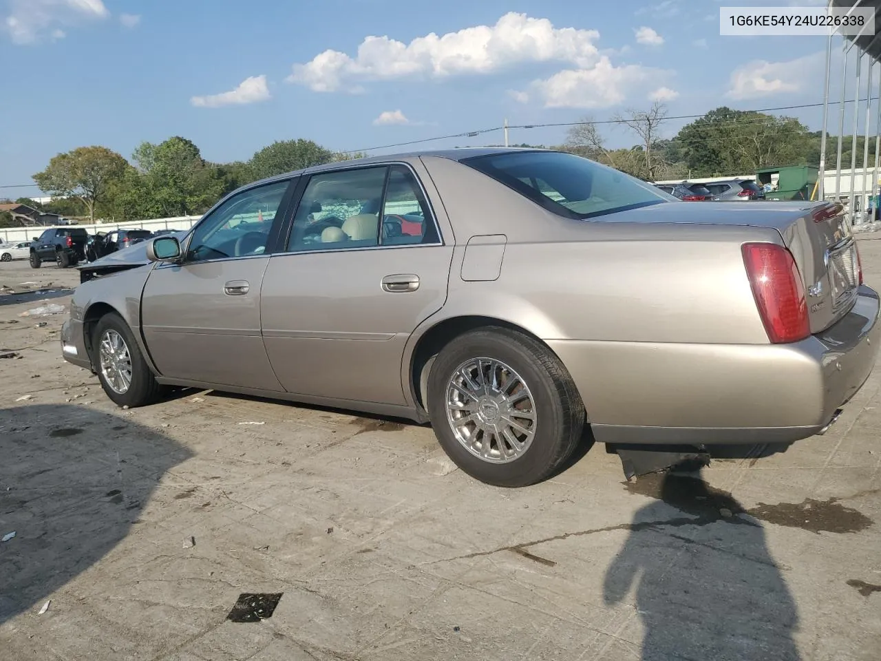 2004 Cadillac Deville Dhs VIN: 1G6KE54Y24U226338 Lot: 69281214