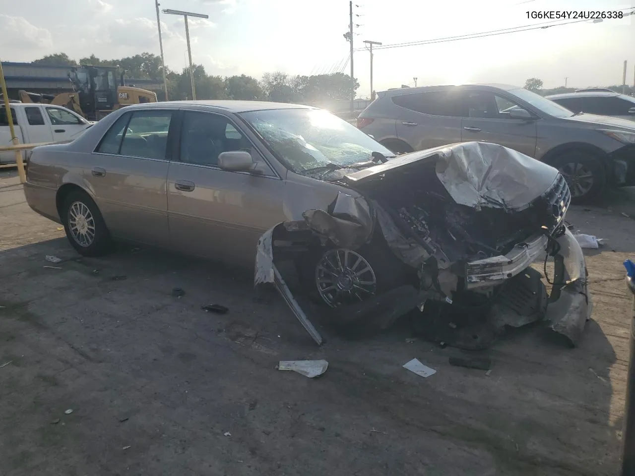 2004 Cadillac Deville Dhs VIN: 1G6KE54Y24U226338 Lot: 69281214