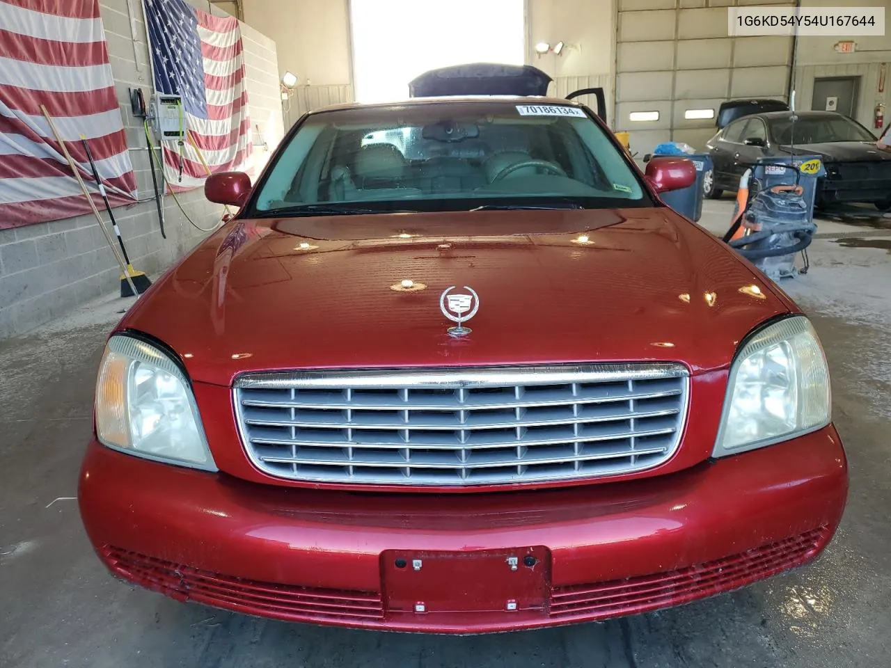 2004 Cadillac Deville VIN: 1G6KD54Y54U167644 Lot: 70186134