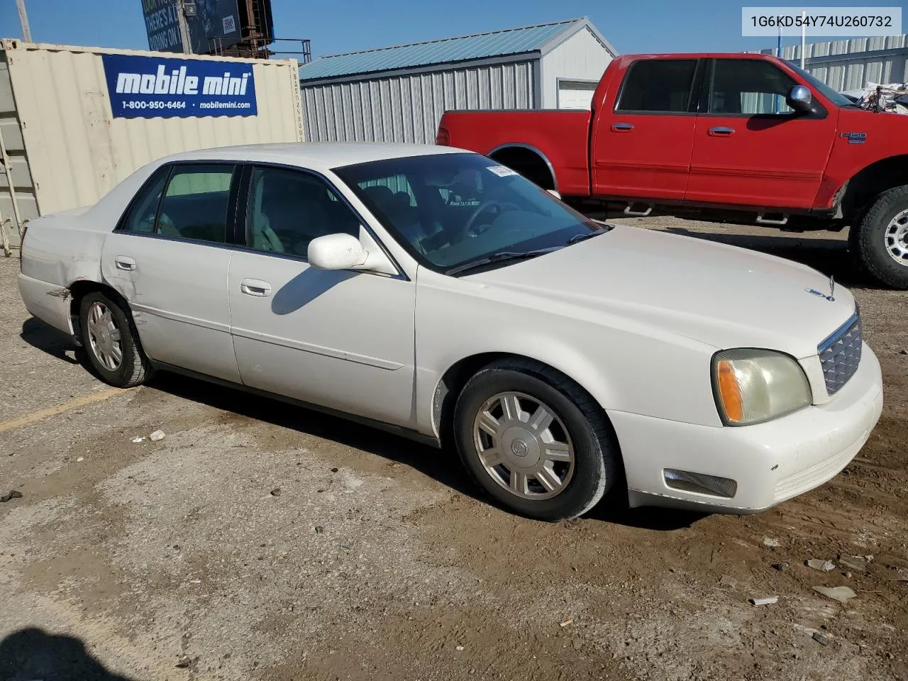 2004 Cadillac Deville VIN: 1G6KD54Y74U260732 Lot: 70337384