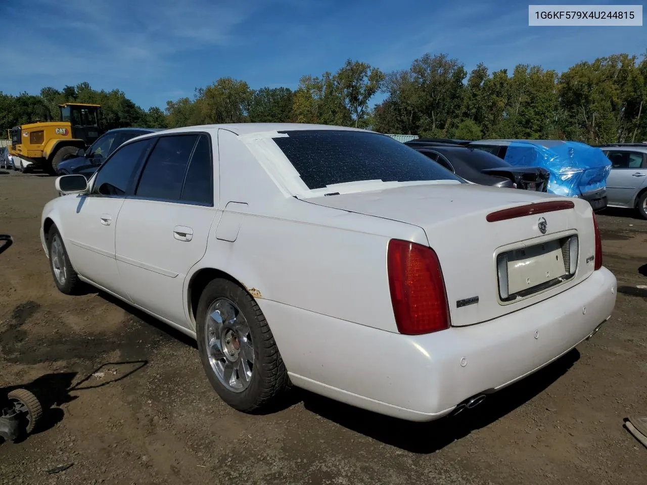 2004 Cadillac Deville Dts VIN: 1G6KF579X4U244815 Lot: 70540514