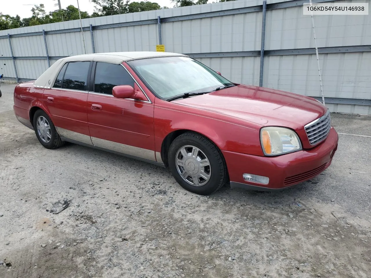 2004 Cadillac Deville VIN: 1G6KD54Y54U146938 Lot: 70971374