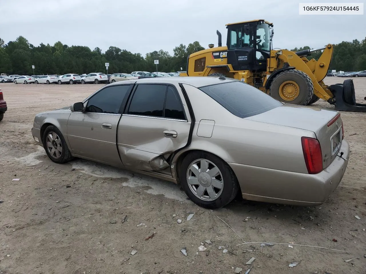 2004 Cadillac Deville Dts VIN: 1G6KF57924U154445 Lot: 71270644