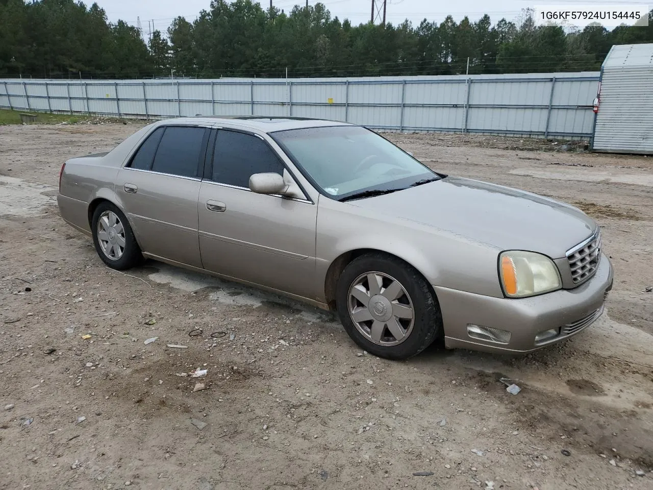 2004 Cadillac Deville Dts VIN: 1G6KF57924U154445 Lot: 71270644