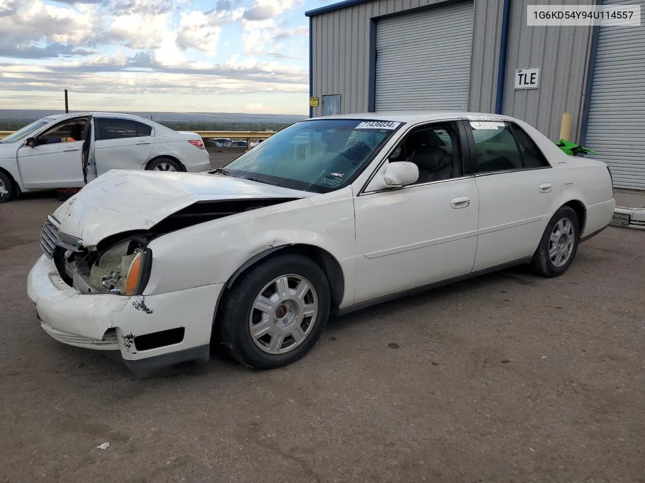 2004 Cadillac Deville VIN: 1G6KD54Y94U114557 Lot: 71436034