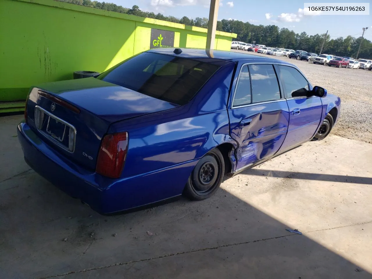 2004 Cadillac Deville Dhs VIN: 1G6KE57Y54U196263 Lot: 73307824