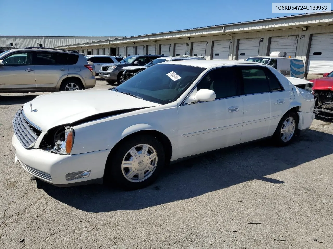 2004 Cadillac Deville VIN: 1G6KD54Y24U188953 Lot: 73699764