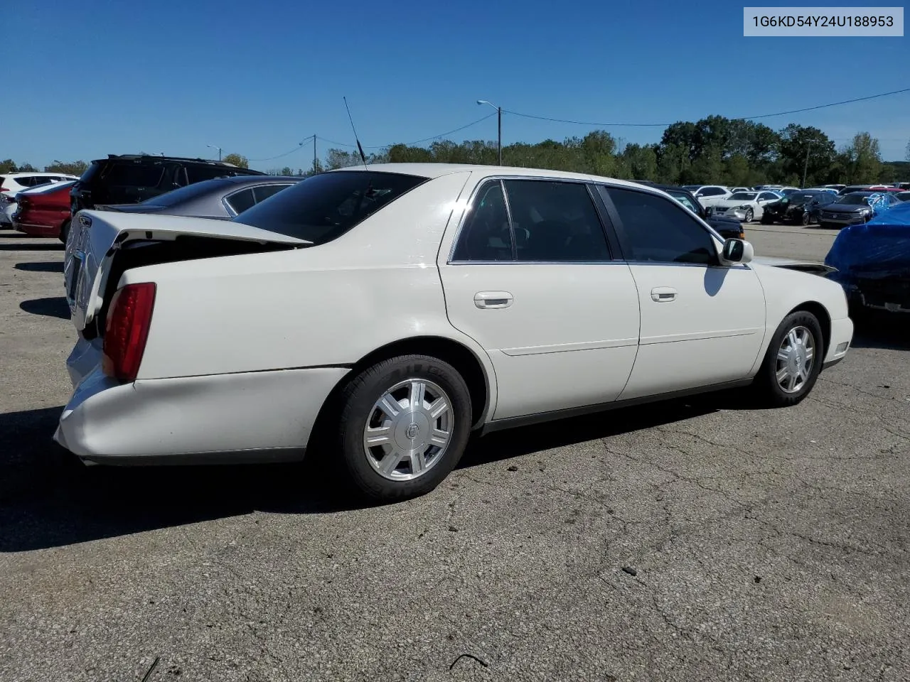 2004 Cadillac Deville VIN: 1G6KD54Y24U188953 Lot: 73699764