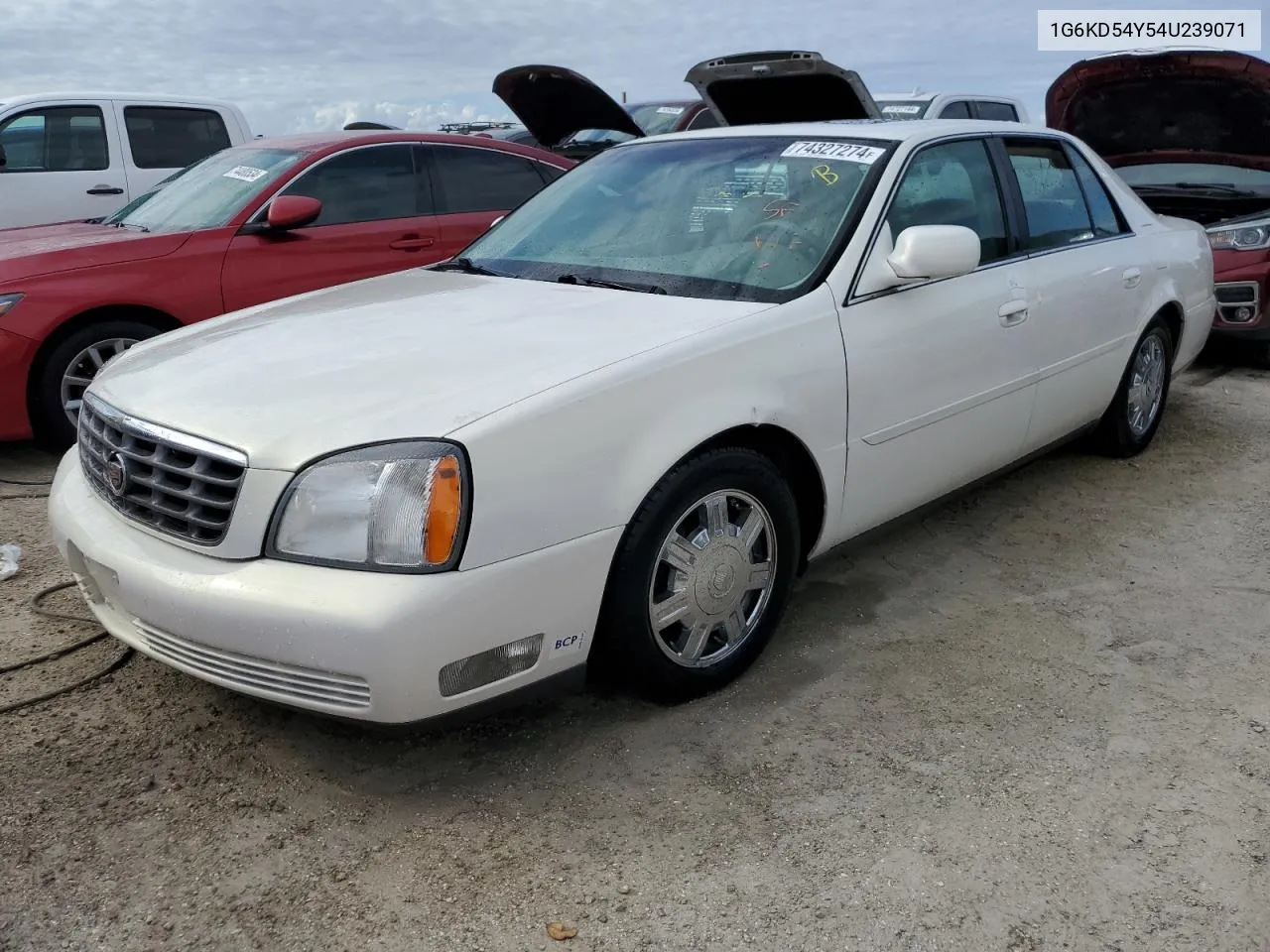 2004 Cadillac Deville VIN: 1G6KD54Y54U239071 Lot: 74327274